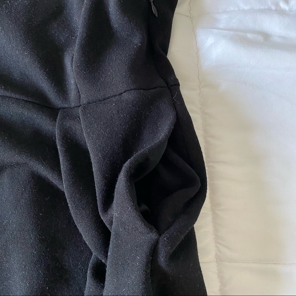 Diane von Furstenberg Black Cap Sleeve Midi Business Casual Dress - Picture 4 of 6